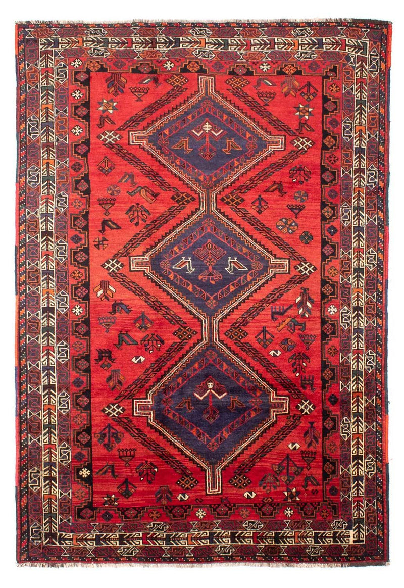 Alfombra persa - Nómada - 287 x 200 cm - rojo