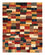 Alfombra persa - Nómada - 194 x 150 cm - multicolor