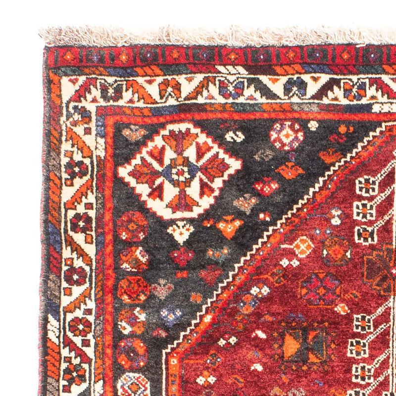 Alfombra persa - Nómada - 148 x 108 cm - rojo oscuro
