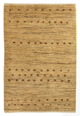 Alfombra Gabbeh - Indus - 95 x 62 cm - beige