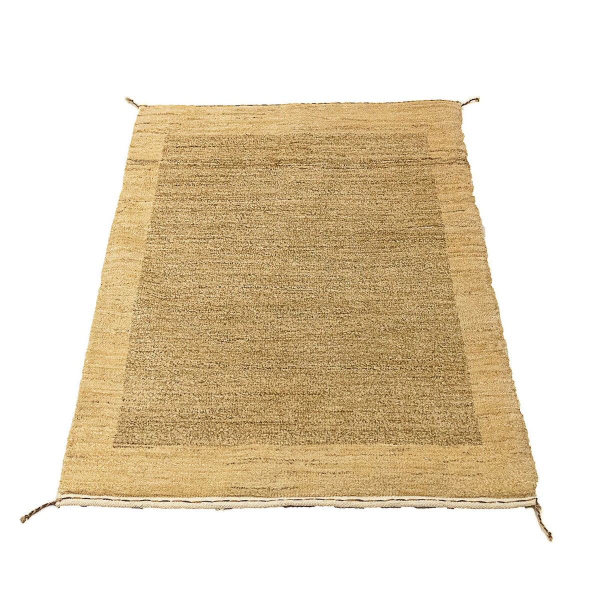 Alfombra Gabbeh - Indus - 92 x 60 cm - marrón claro