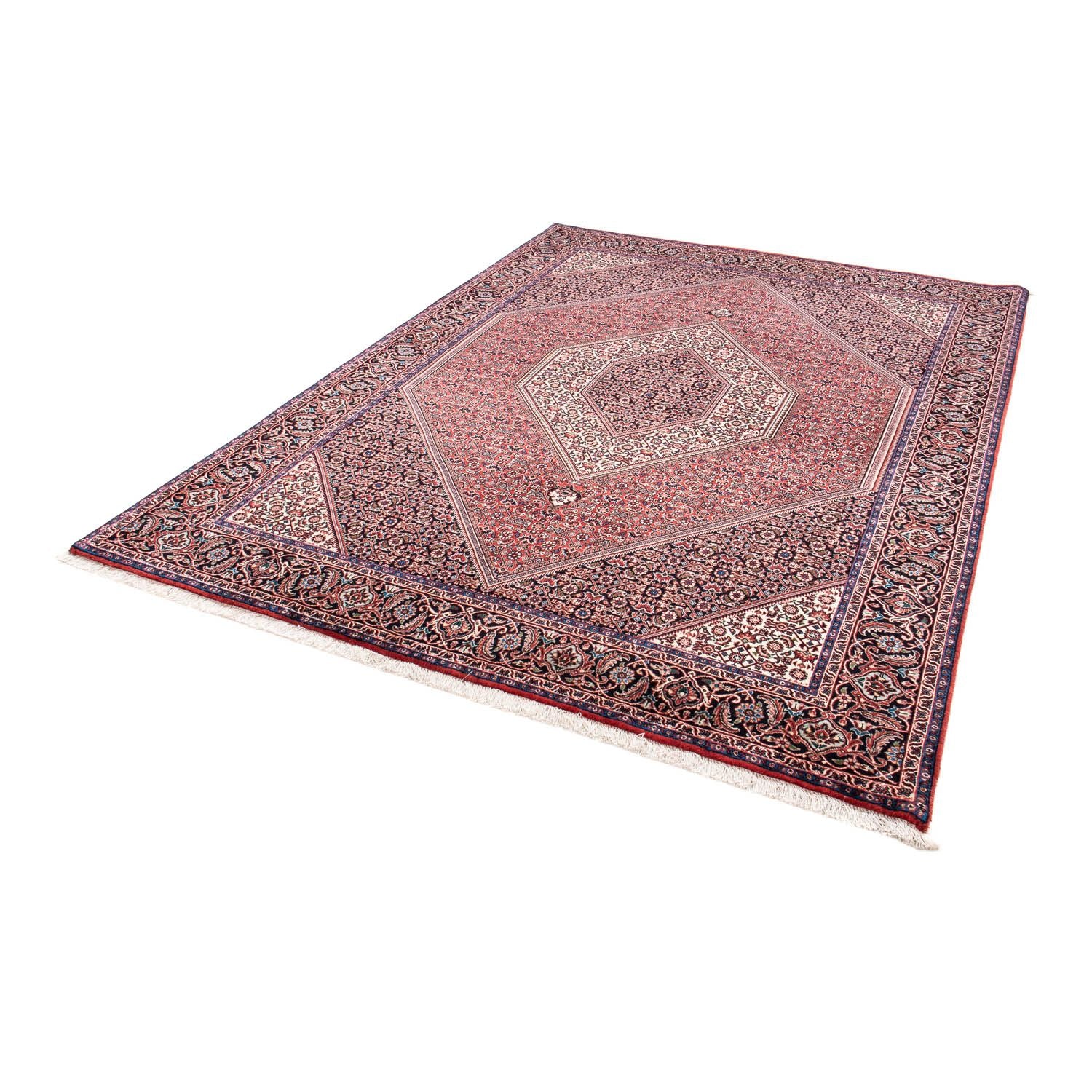 Alfombra persa - Bidjar - 232 x 170 cm - rojo
