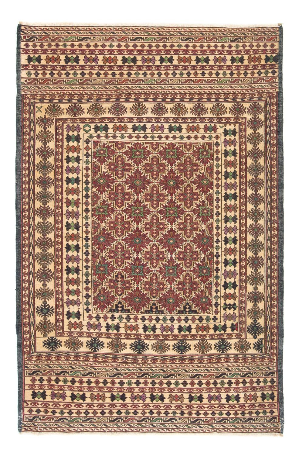 Alfombra Kelim - Oriental - 138 x 92 cm - multicolor