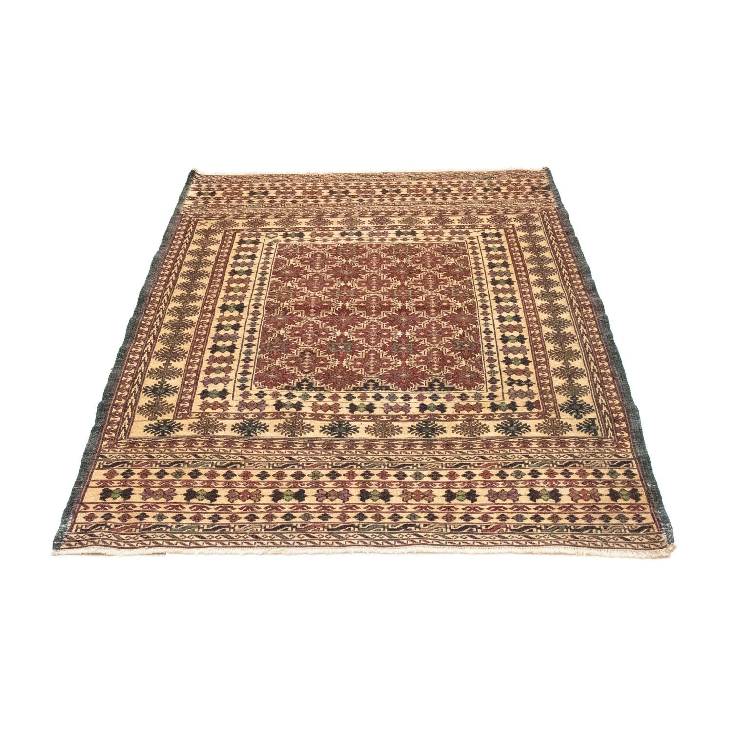 Alfombra Kelim - Oriental - 138 x 92 cm - multicolor