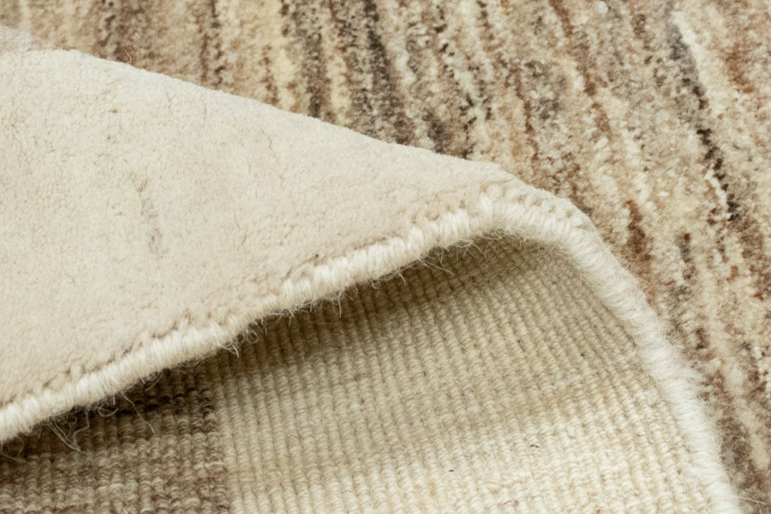 Alfombra Gabbeh - Indus - 185 x 120 cm - beige