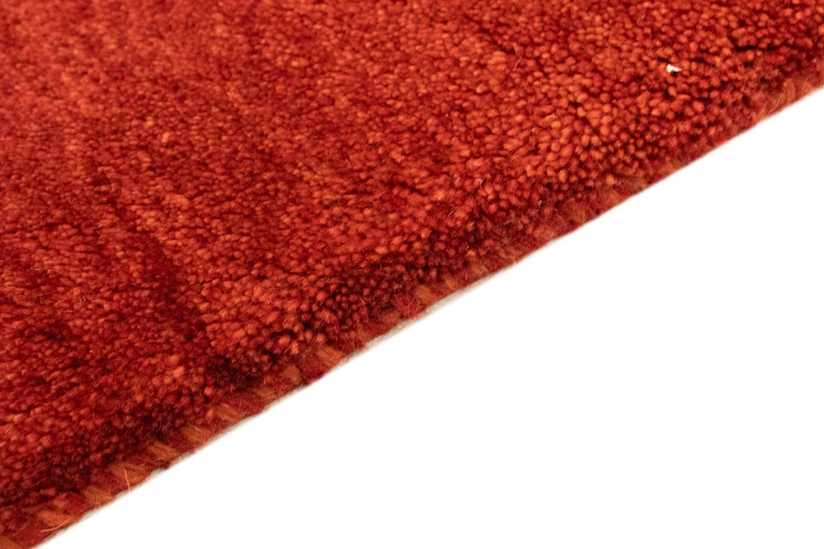 Alfombra Gabbeh - Persa - 143 x 64 cm - rojo