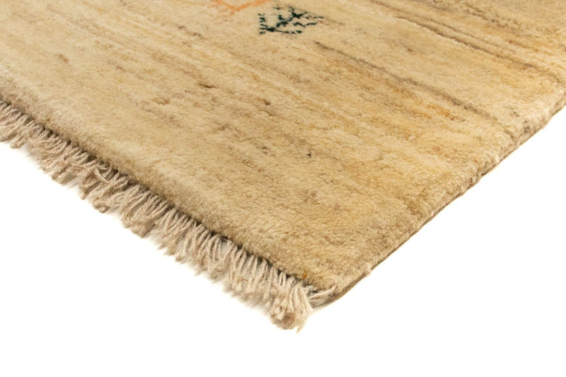 Alfombra Gabbeh - Persa - 128 x 80 cm - marrón claro