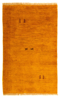 Alfombra Gabbeh - Persa - 132 x 86 cm - oro