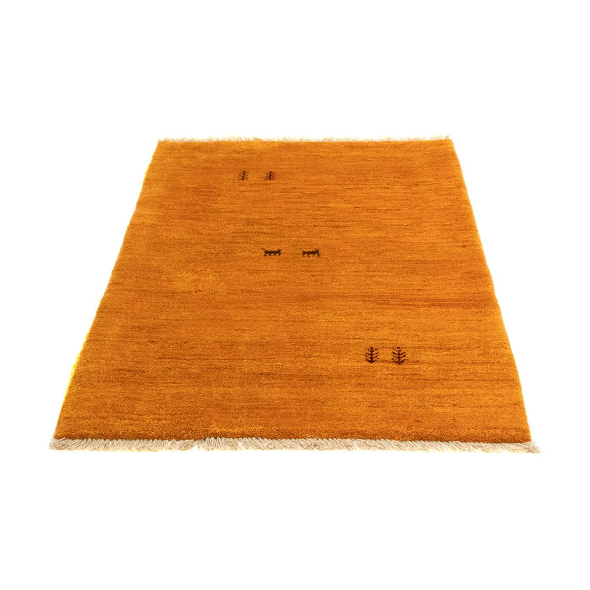 Alfombra Gabbeh - Persa - 132 x 86 cm - oro