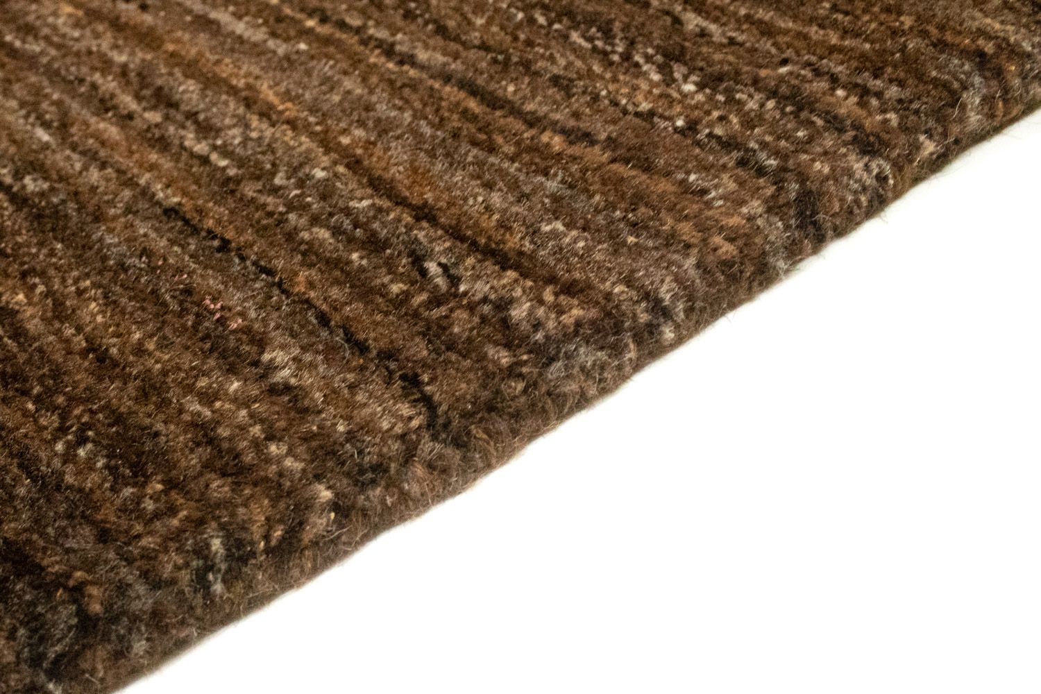 Alfombra Gabbeh - Indus - 245 x 170 cm - marrón oscuro
