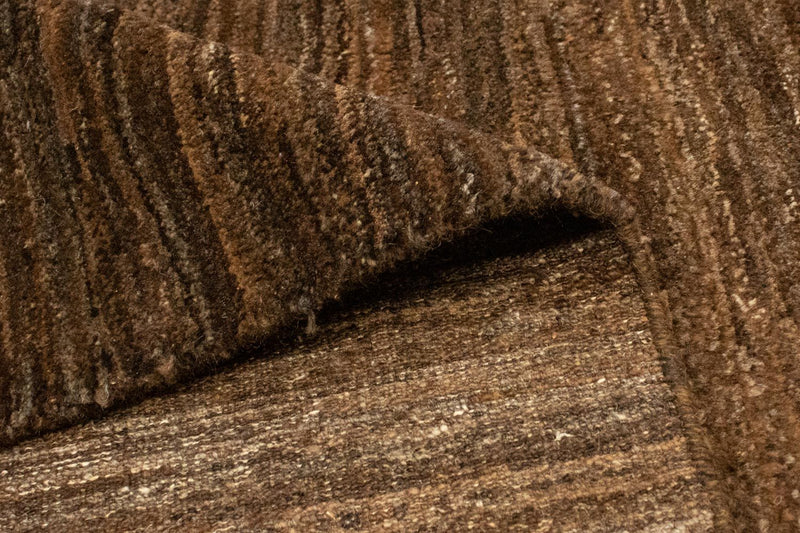 Alfombra Gabbeh - Indus - 245 x 170 cm - marrón oscuro
