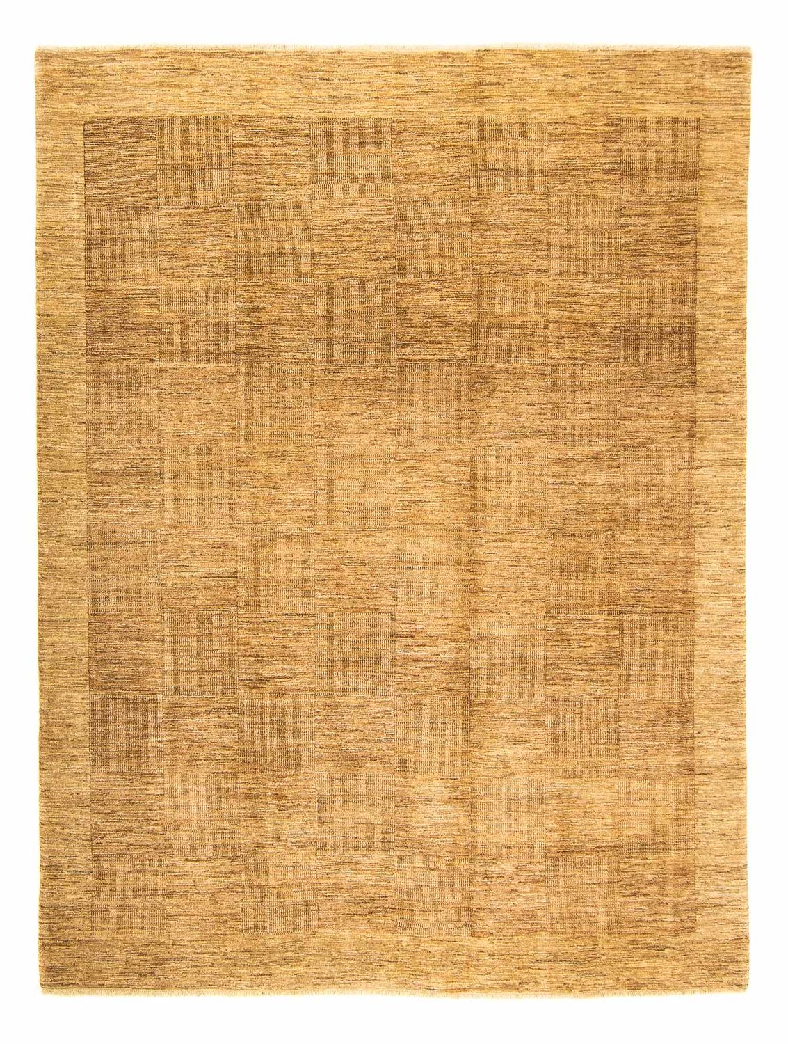 Alfombra Gabbeh - Loribaft Persa - 302 x 240 cm - marrón