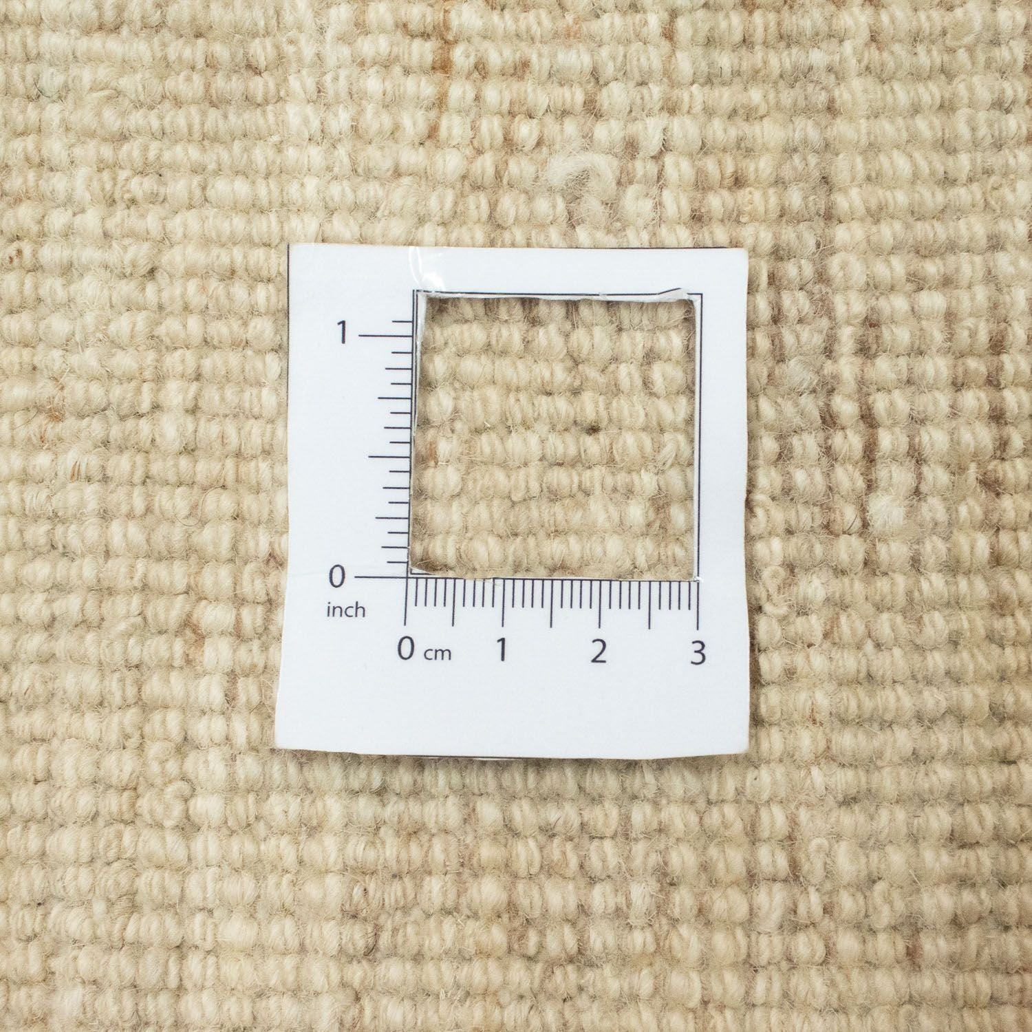 Alfombra Gabbeh - Indus cuadrado  - 162 x 142 cm - beige