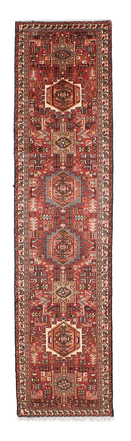 Alfombra de pasillo Alfombra persa - Nómada - 292 x 70 cm - rojo claro