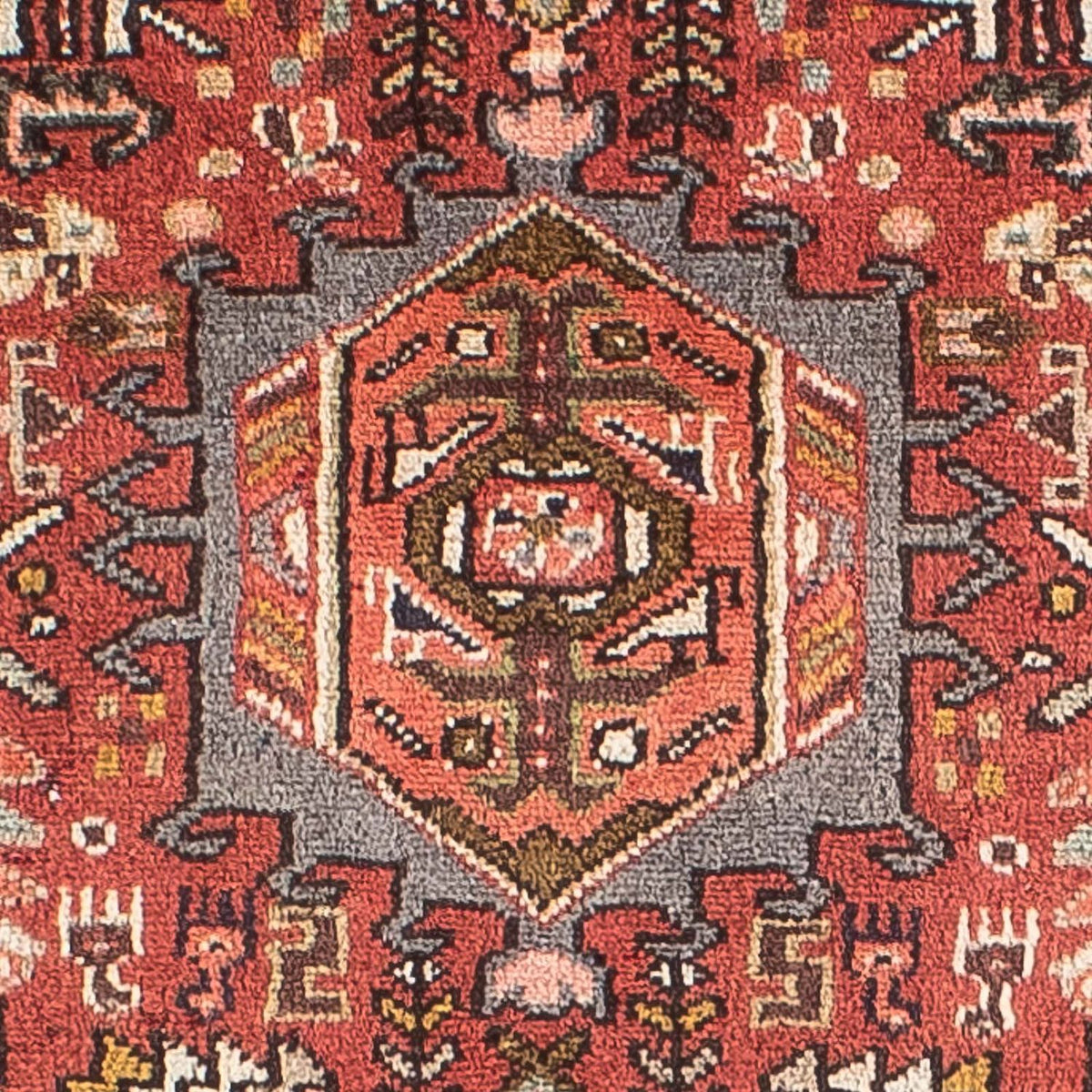 Alfombra de pasillo Alfombra persa - Nómada - 292 x 70 cm - rojo claro