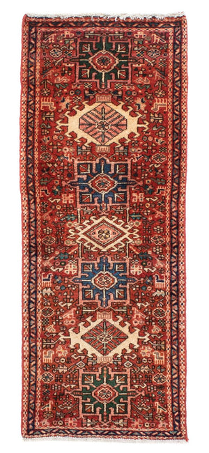 Alfombra de pasillo Alfombra persa - Nómada - 170 x 60 cm - rojo claro