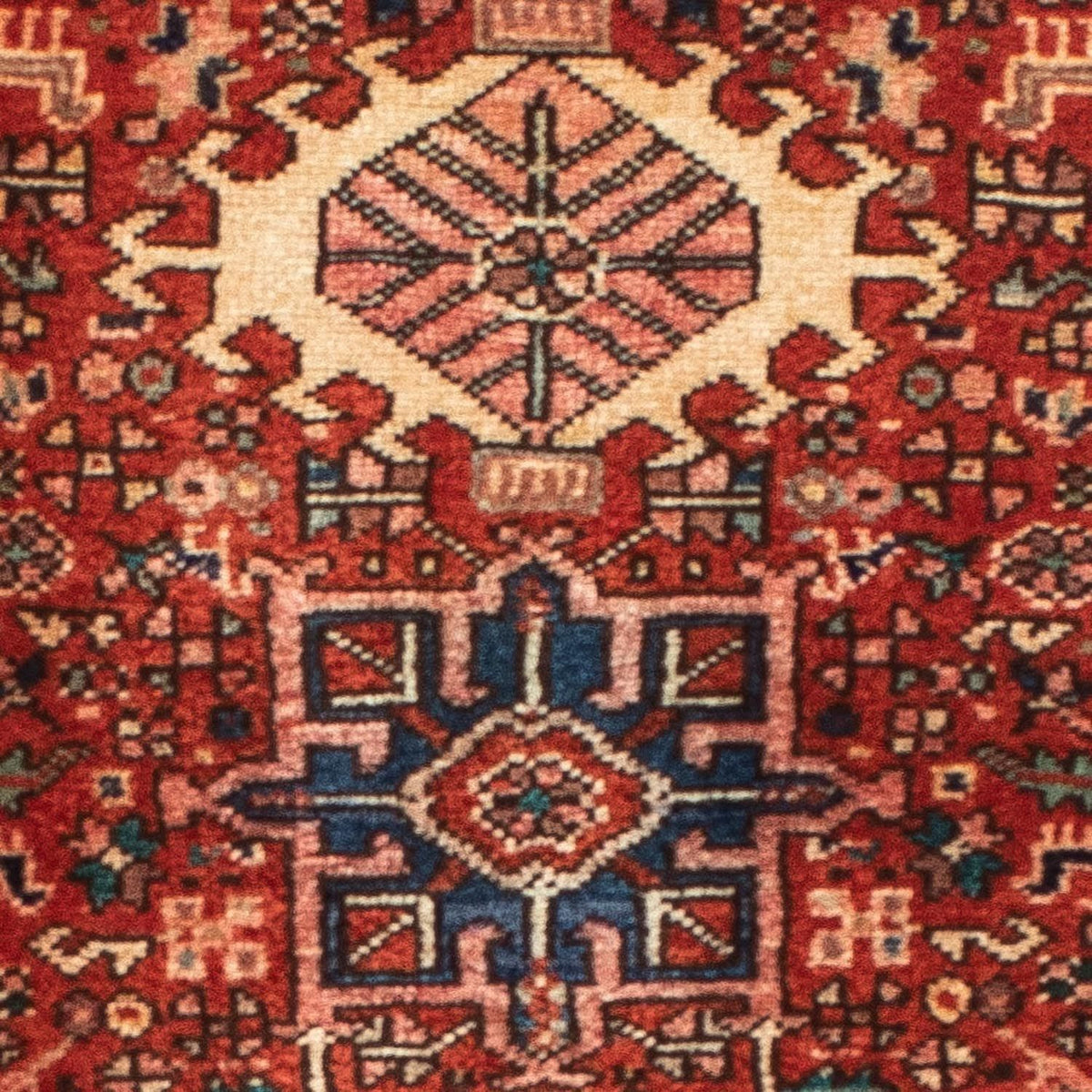 Alfombra de pasillo Alfombra persa - Nómada - 170 x 60 cm - rojo claro