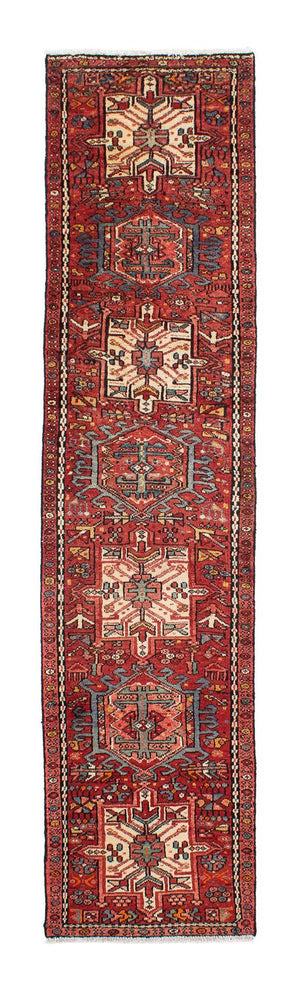 Alfombra de pasillo Alfombra persa - Nómada - 295 x 70 cm - rojo claro