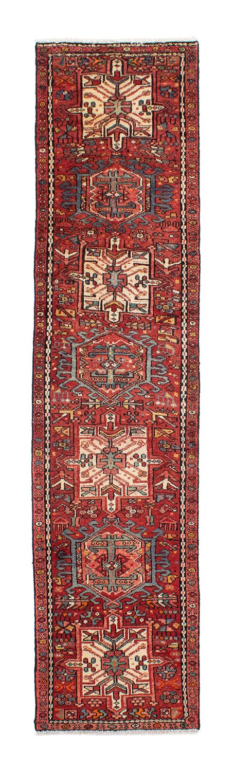Alfombra de pasillo Alfombra persa - Nómada - 295 x 70 cm - rojo claro