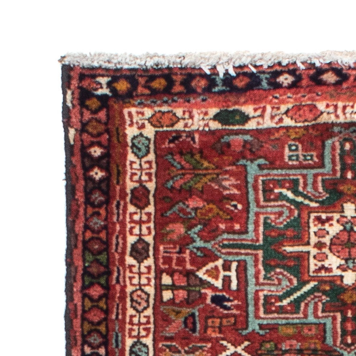 Alfombra de pasillo Alfombra persa - Nómada - 186 x 68 cm - rojo claro