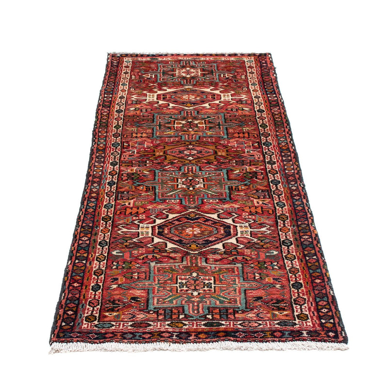 Alfombra de pasillo Alfombra persa - Nómada - 186 x 68 cm - rojo claro