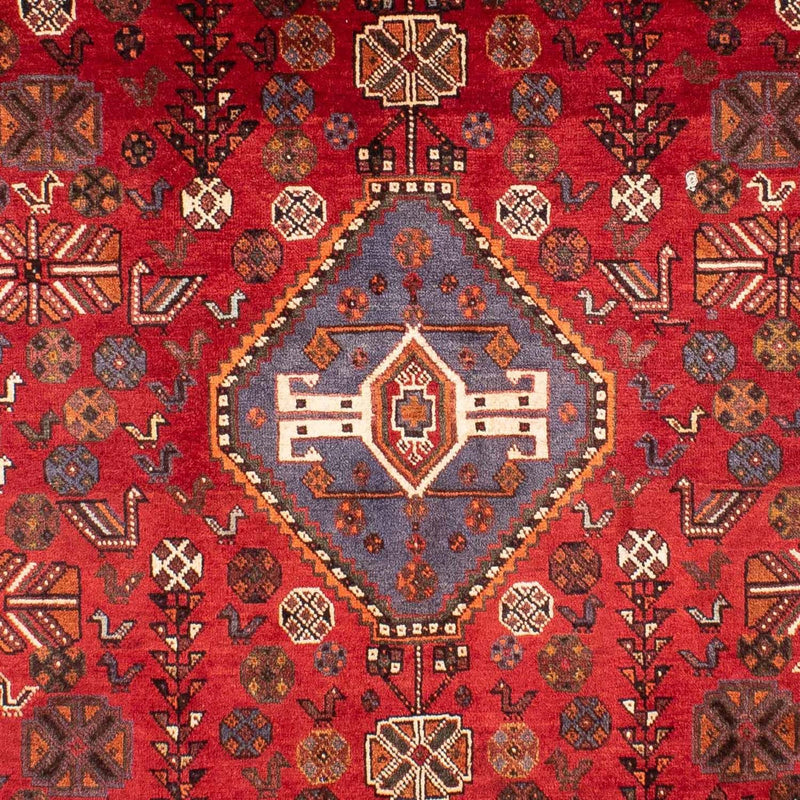 Alfombra persa - Nómada - 312 x 216 cm - rojo oscuro