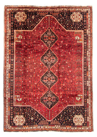 Alfombra persa - Nómada - 310 x 227 cm - rojo oscuro