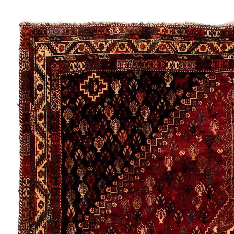 Alfombra persa - Nómada - 315 x 216 cm - rojo oscuro