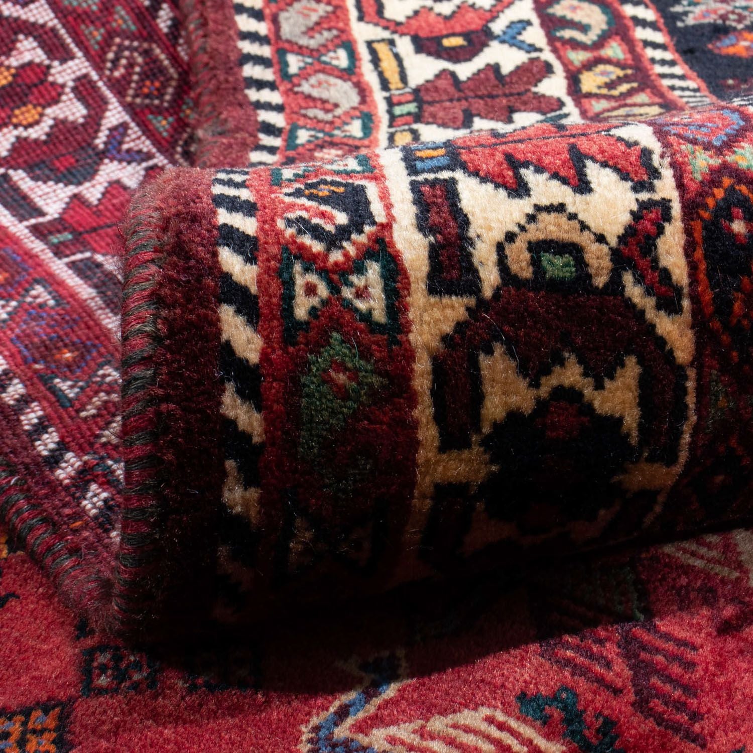 Alfombra persa - Nómada - 330 x 228 cm - rojo