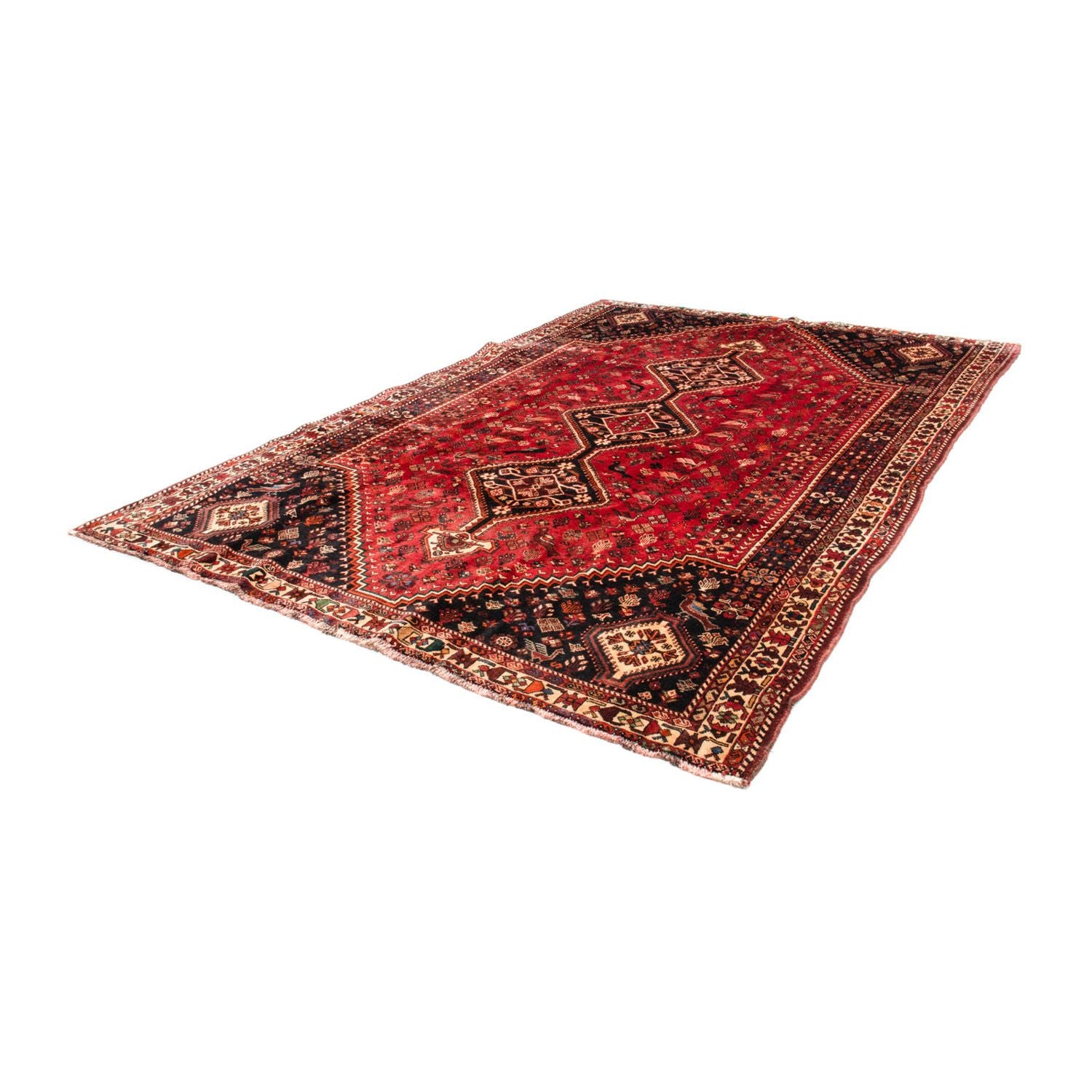Alfombra persa - Nómada - 330 x 228 cm - rojo