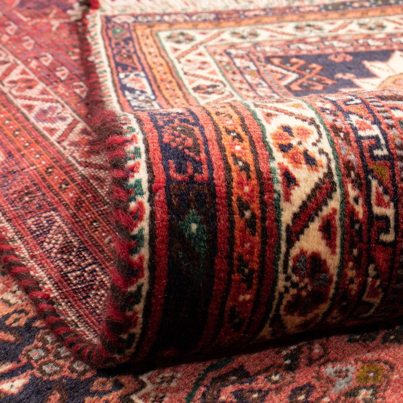 Alfombra persa - Nómada - 330 x 221 cm - rojo claro
