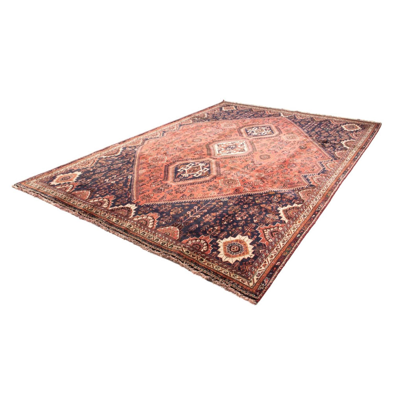 Alfombra persa - Nómada - 330 x 221 cm - rojo claro