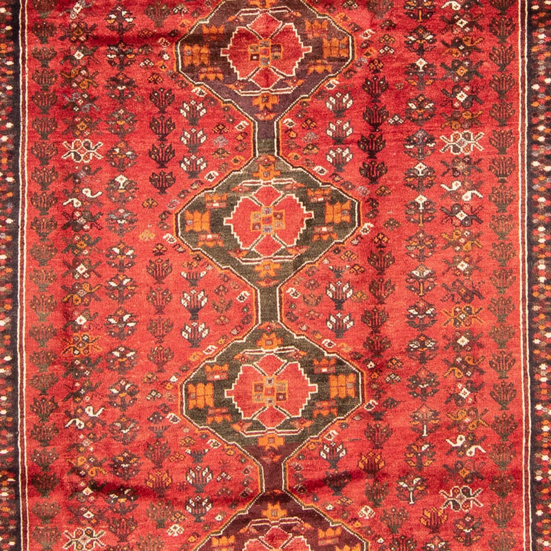 Alfombra persa - Nómada - 310 x 225 cm - rojo oscuro