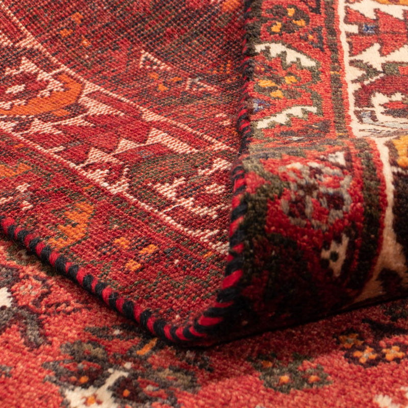 Alfombra persa - Nómada - 310 x 225 cm - rojo oscuro