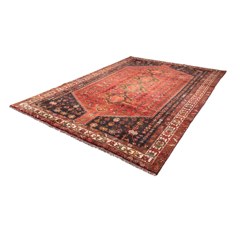 Alfombra persa - Nómada - 310 x 225 cm - rojo oscuro