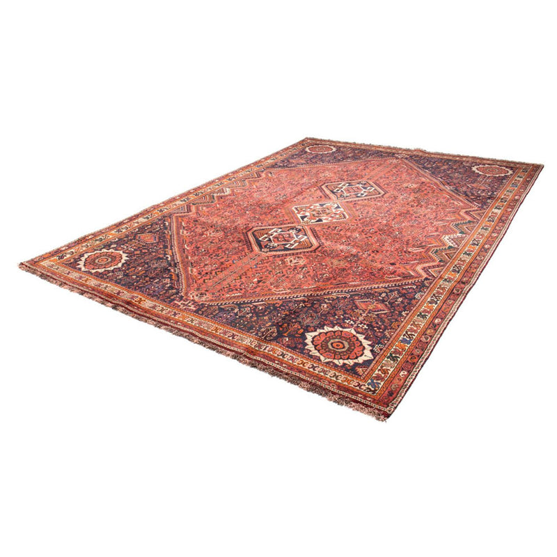 Alfombra persa - Nómada - 315 x 220 cm - rojo oscuro