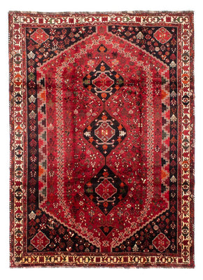 Alfombra persa - Nómada - 320 x 230 cm - rojo oscuro