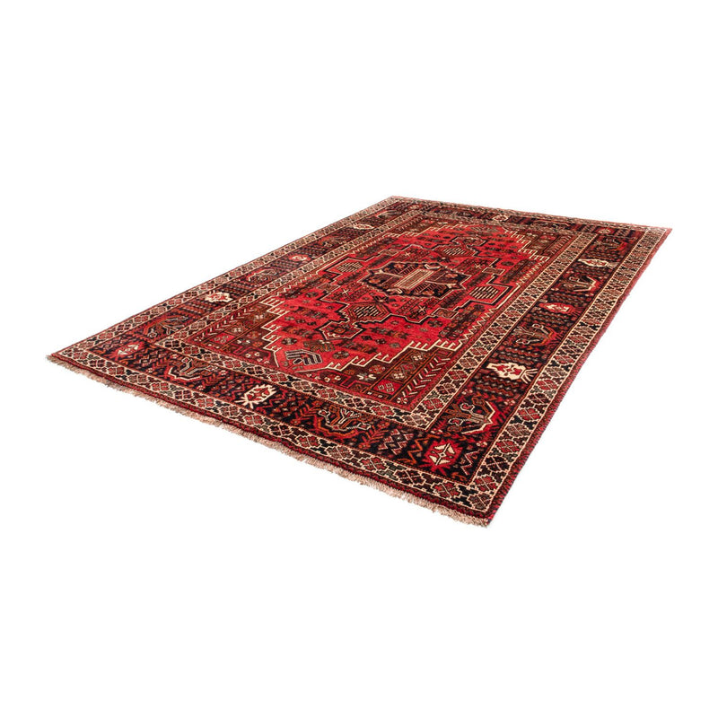 Alfombra persa - Nómada - 288 x 210 cm - rojo claro
