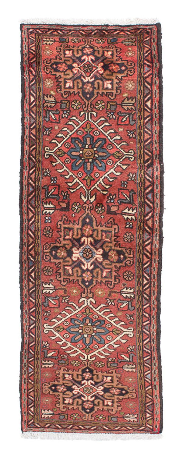 Alfombra de pasillo Alfombra persa - Nómada - 190 x 67 cm - rojo claro
