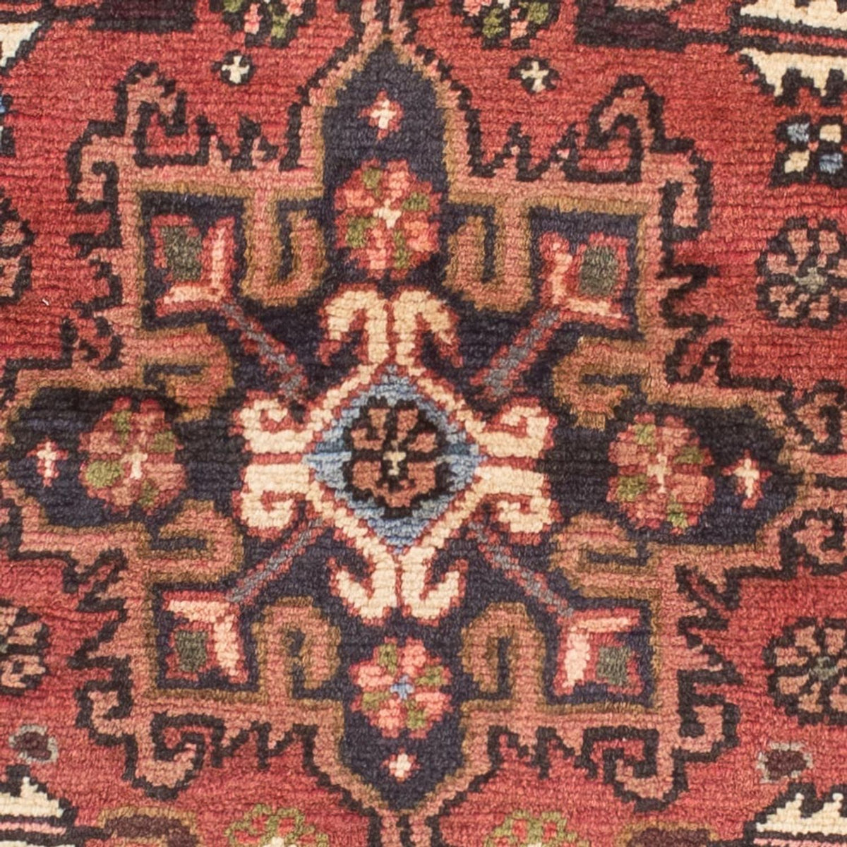 Alfombra de pasillo Alfombra persa - Nómada - 190 x 67 cm - rojo claro