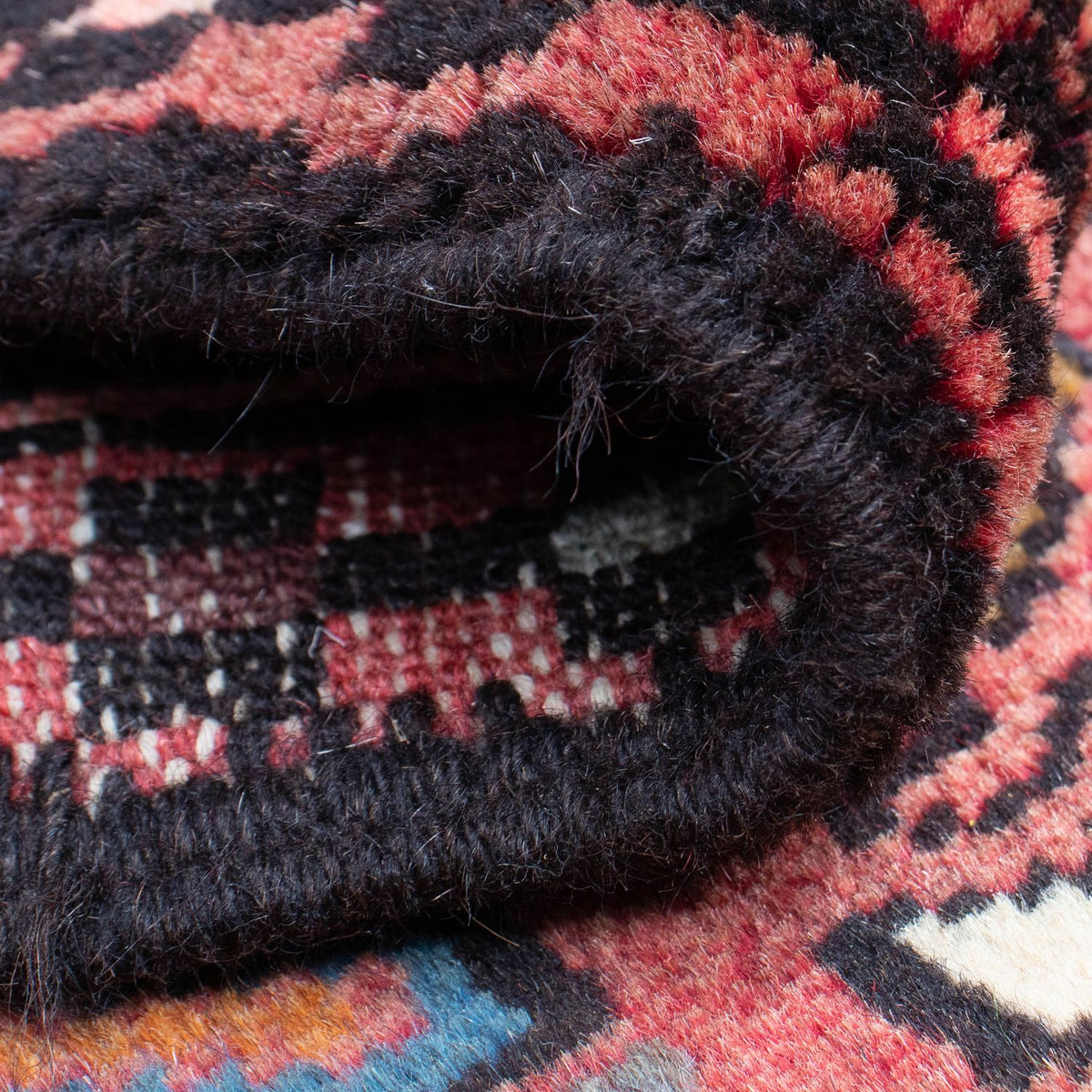 Alfombra de pasillo Alfombra persa - Nómada - 197 x 67 cm - rojo claro