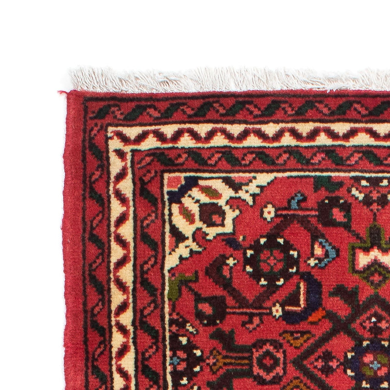 Alfombra de pasillo Alfombra persa - Nómada - 195 x 70 cm - rojo oscuro