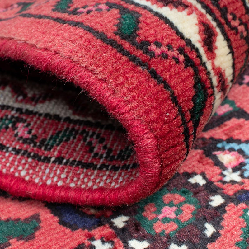 Alfombra de pasillo Alfombra persa - Nómada - 195 x 70 cm - rojo oscuro