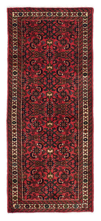 Alfombra de pasillo Alfombra persa - Nómada - 192 x 75 cm - rojo oscuro