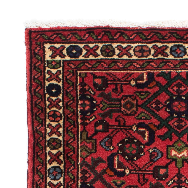 Alfombra de pasillo Alfombra persa - Nómada - 192 x 75 cm - rojo oscuro
