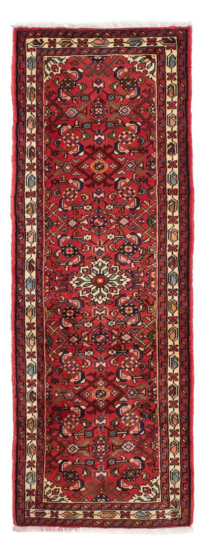 Alfombra de pasillo Alfombra persa - Nómada - 202 x 75 cm - rojo oscuro