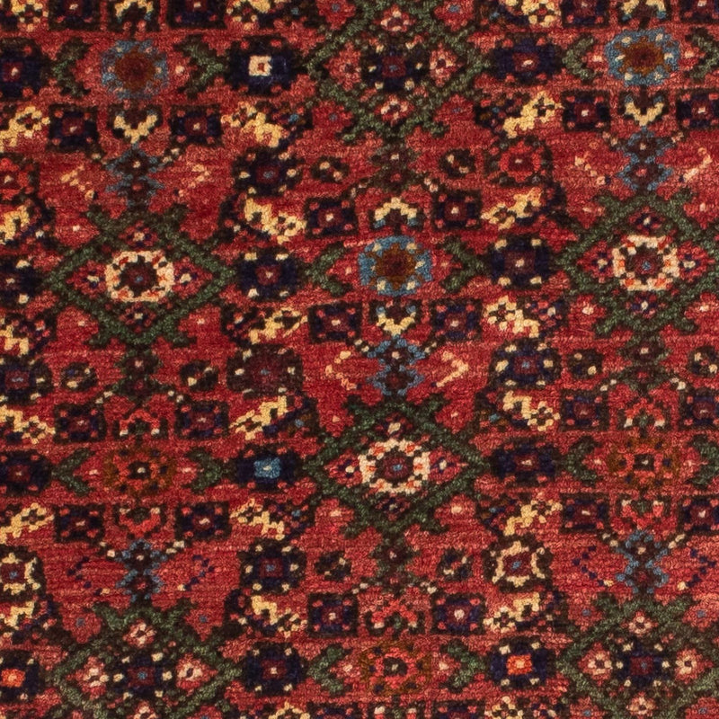Alfombra de pasillo Alfombra persa - Nómada - 195 x 73 cm - rojo oscuro