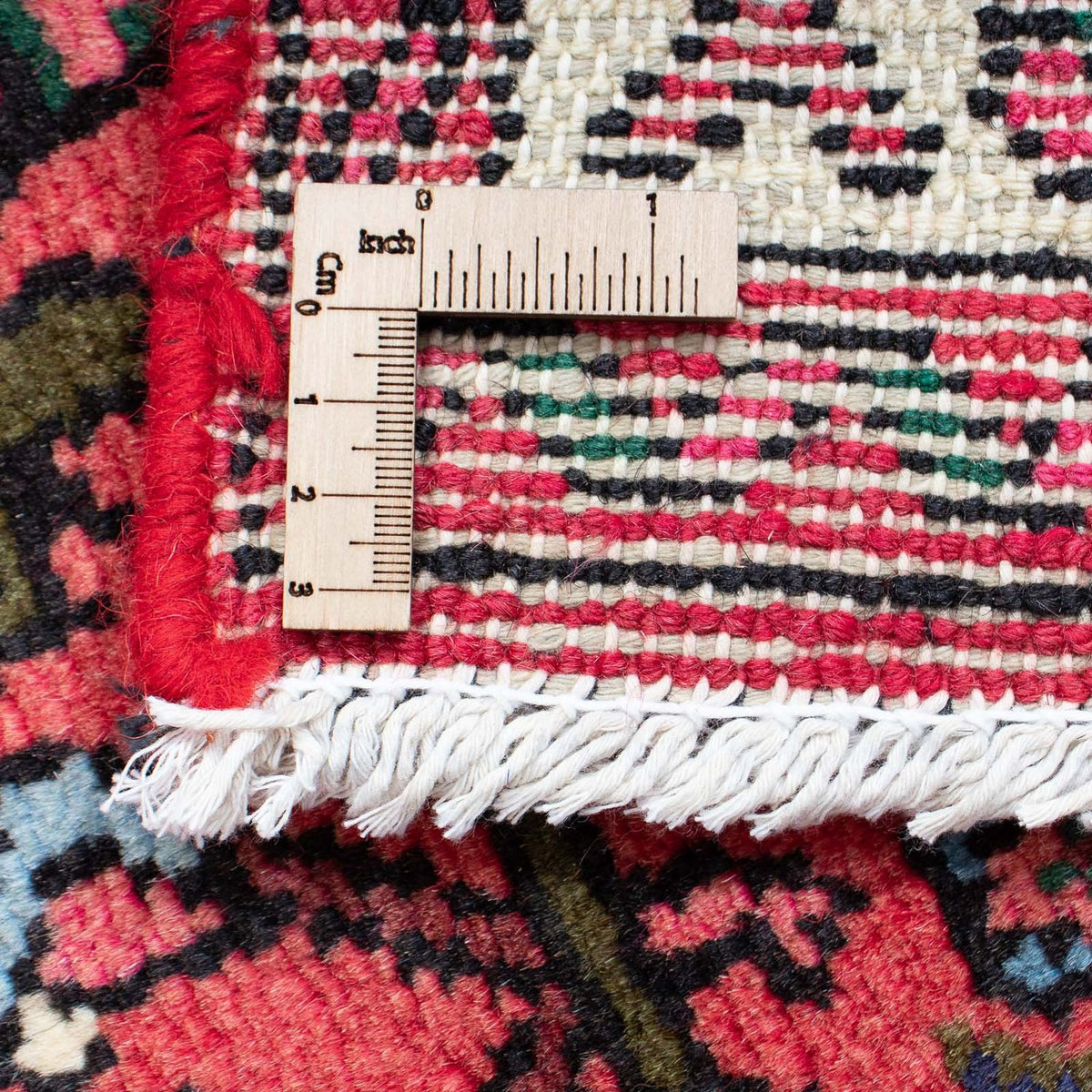 Alfombra de pasillo Alfombra persa - Nómada - 185 x 62 cm - rojo oscuro