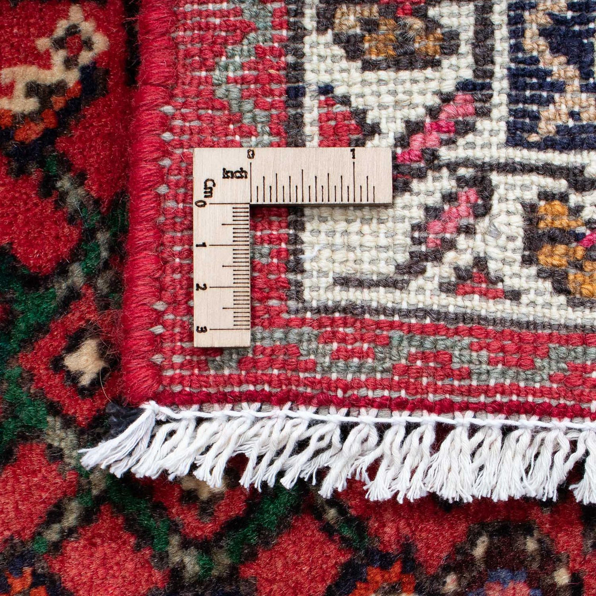 Alfombra de pasillo Alfombra persa - Nómada - 192 x 70 cm - rojo oscuro