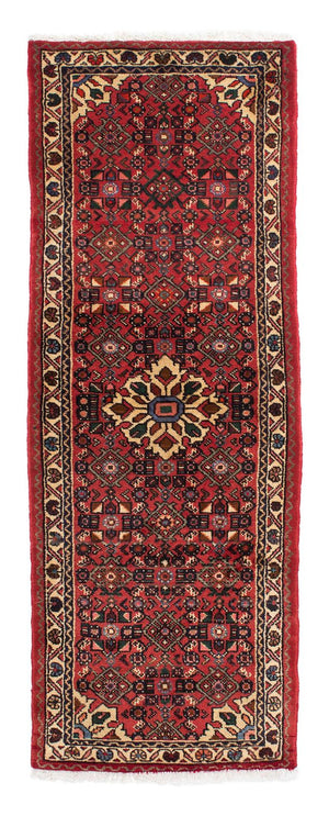 Alfombra de pasillo Alfombra persa - Nómada - 198 x 70 cm - rojo oscuro